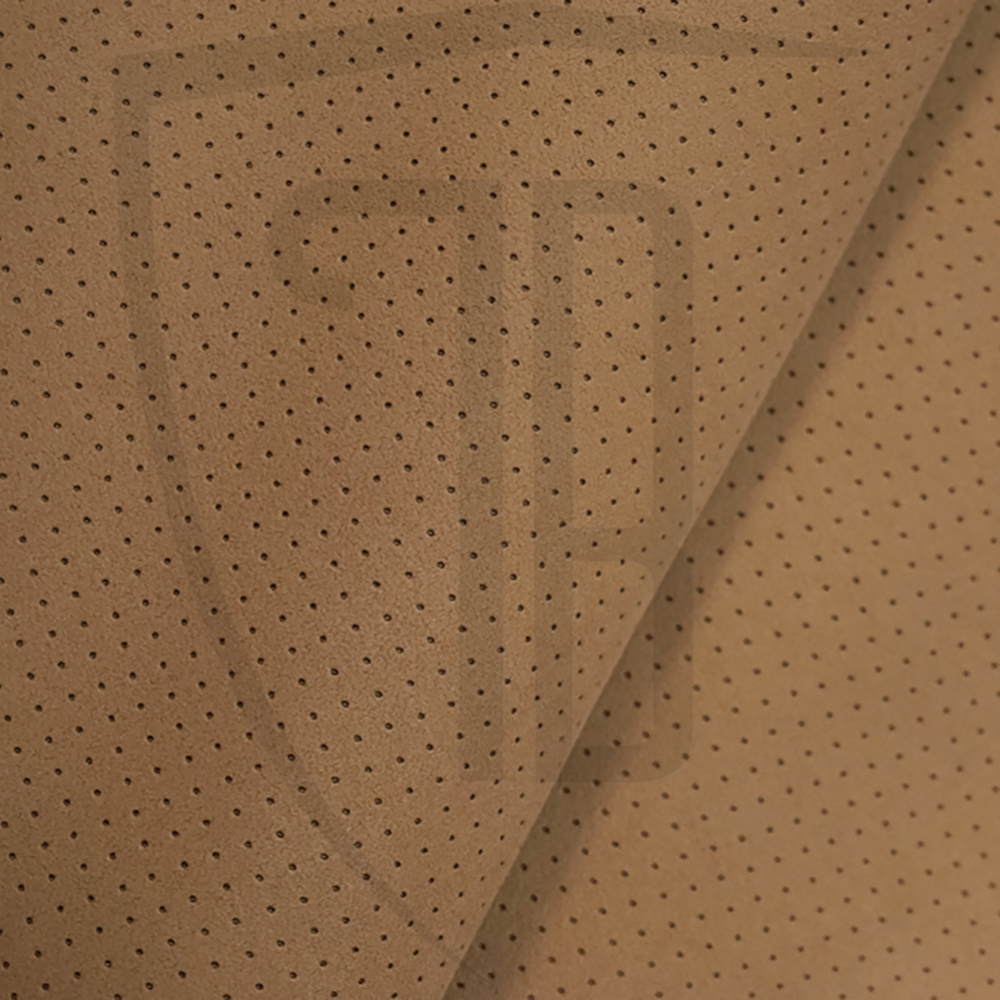 Beige Alcantara Perforated